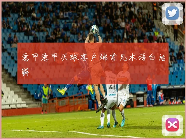 意甲意甲买球客户端常见术语白话解